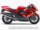Kawasaki ZZR-1400 (2009) ABS мотоцикл спорт-туризм 1400 куб.см