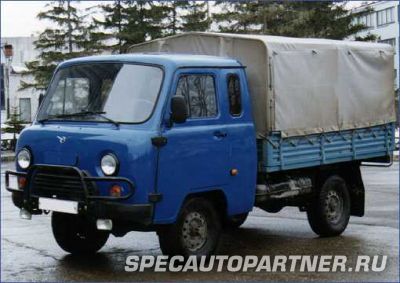 УАЗ-39095 бортовой 4х4 с увеличенной кабиной
