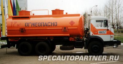 НефАЗ-66052 автоцистерна для нефтепродуктов на шасси КамАЗ-53229