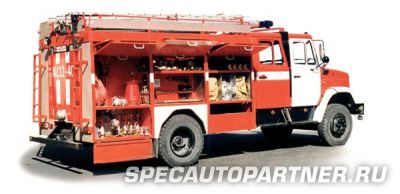 АЦ-40 пожарная автоцистерна на шасси ЗИЛ 433114
