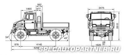ЗИЛ 43273Н бортовой 4х4