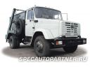 ЗИЛ-ММЗ-49525 мусоровоз для крупногабаритного мусора на шасси ЗИЛ 497442 ЗИЛ-ММЗ-49525 мусоровоз для крупногабаритного мусора на шасси ЗИЛ 497442