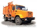 КО-440-4 мусоровоз портальный на шасси ЗИЛ 494560 КО-440-4 мусоровоз портальный на шасси ЗИЛ 494560