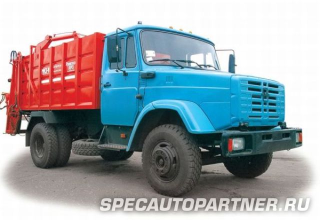 МКЗ-10 мусоровоз на шасси ЗИЛ 433362