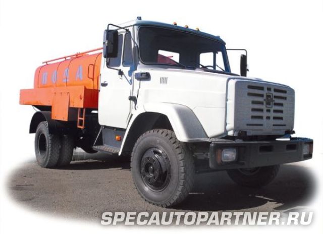 Г6-ОПА-4,9 автоцистерна пищевая на шасси ЗИЛ 433362 (ВМЗ)