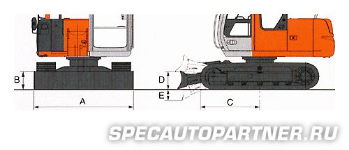 Hitachi Zaxis ZX70 экскаватор гусеничный