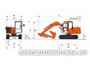 Hitachi Zaxis ZX70 экскаватор гусеничный Фото № 5