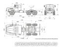 Урал 44202-0511-31 тягач седельный 6x6 Фото № 1