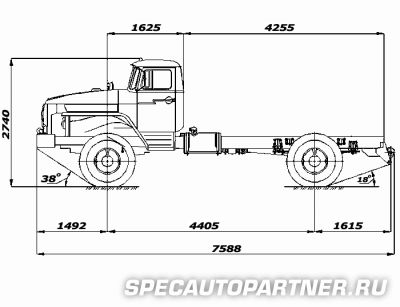 Урал 43206-1151-41 шасси