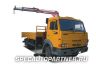 КАМАЗ-4308 бортовой 4x2 с КМУ AmcoVeba 807 T2S