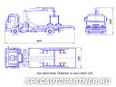 КАМАЗ-4308 эвакуатор с КМУ Palfinger РК 12000 Фото № 2