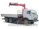 КАМАЗ-53215 бортовой 6x4 с КМУ AmcoVeba 815 T3S КАМАЗ-53215 бортовой 6x4 с КМУ AmcoVeba 815 T3S