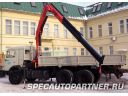 КАМАЗ-53215 бортовой 6х4 с КМУ Palfinger PK 15500