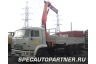 КАМАЗ-65117 бортовой 6x4 с КМУ Palfinger PK 15500