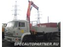 КАМАЗ-65117 бортовой 6x4 с КМУ Palfinger PK 15500