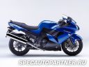 Kawasaki ZZR-1400 (2007) мотоцикл спорт-туризм 1400 куб.см Фото № 30