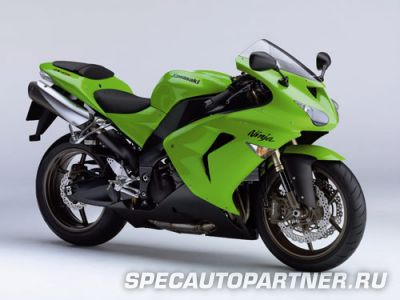 Kawasaki Ninja ZX-10R (2006) Кавасаки Ниндзя мотоцикл супер спорт 1000 куб.см