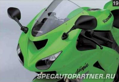 Kawasaki Ninja ZX-10R (2006) Кавасаки Ниндзя мотоцикл супер спорт 1000 куб.см