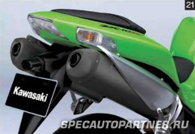 Kawasaki Ninja ZX-10R (2006) Кавасаки Ниндзя мотоцикл супер спорт 1000 куб.см