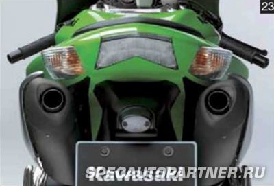 Kawasaki Ninja ZX-10R (2006) Кавасаки Ниндзя мотоцикл супер спорт 1000 куб.см