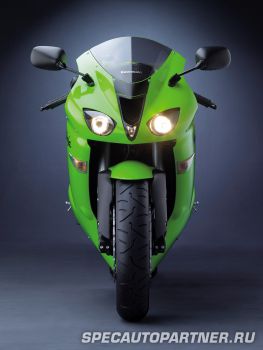 Kawasaki Ninja ZX-6R (2007) Кавасаки Ниндзя мотоцикл супер спорт 600 куб.см