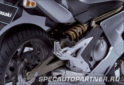 Kawasaki ER-6f (2007) спортивный мотоцикл 650 куб.см