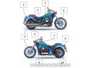 Kawasaki VN900 Custom (2007) Vulcan мотоцикл кастом 900 куб.см Фото № 13