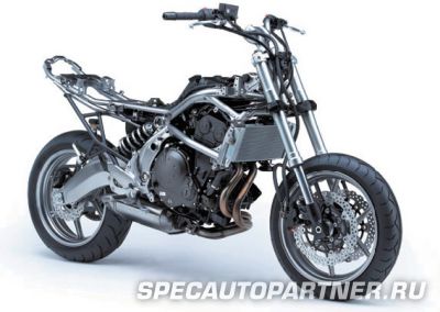 Kawasaki Versys KLE650 (2007) мотоцикл эндуро 650 куб.см