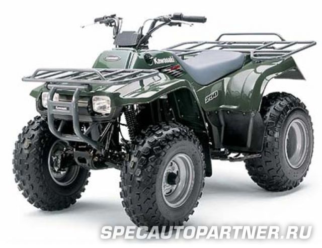 Kawasaki KLF250 4x2 (2007) ATV квадроцикл 250 куб.см