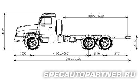 КАМАЗ-4355 Шасси