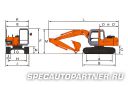 Hitachi Zaxis ZX130H экскаватор гусеничный Фото № 2