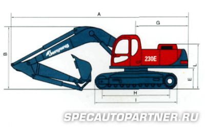 Jonyang JY230E экскаватор гусеничный