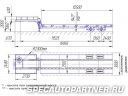 HARTUNG-94332H2-000 00 10 полуприцеп-тяжеловоз трал низкорамный Фото № 1