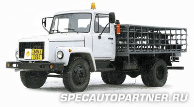 КТ-602 машина для перевозки газовых баллонов (Арзамасский Коммаш)