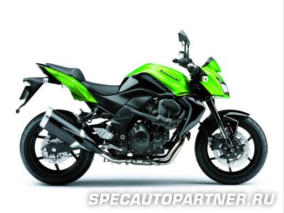 Kawasaki Z750 (2009) мотоцикл спорт стритфайтер 750 куб.см