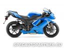 Kawasaki Ninja ZX-6R (2008) Кавасаки Ниндзя мотоцикл супер спорт 600 куб.см