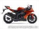 Kawasaki Ninja ZX-10R (2009) Кавасаки Ниндзя мотоцикл супер спорт 1000 куб.см