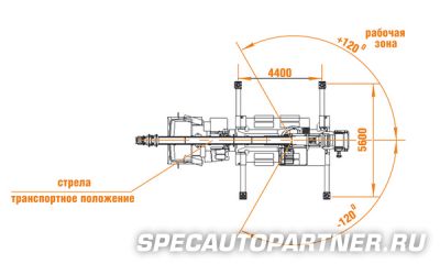 КС-45721-07 автокран Челябинец на шасси МАЗ-6303А3