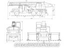 КС-45721-08 автокран Челябинец на шасси УРАЛ-4320 Фото № 1