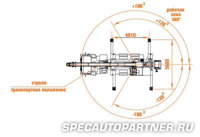 КС-55730-06 автокран Челябинец на шасси МАЗ-6303А3