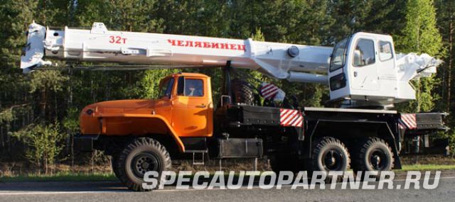 КС-55733 автокран Челябинец на шасси Урал-4320