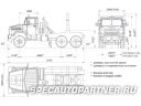 КРАЗ-64372-040 тягач лесовозный Фото № 1