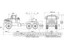 КРАЗ-6446-010 тягач седельный 6х6 Фото № 1