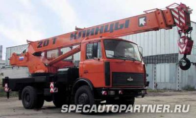 КС-45724-5 автокран Клинцы на шасси МАЗ 5337