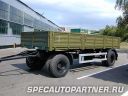 СЗАП-8357 прицеп бортовой тентованный двухосный СЗАП-8357 прицеп бортовой тентованный двухосный