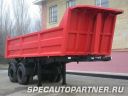 СЗАП-9517 полуприцеп самосвал двухосный СЗАП-9517 полуприцеп самосвал двухосный