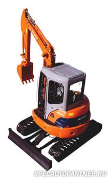 Hitachi EX40U мини-экскаватор гусеничный