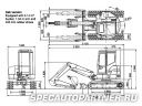 Hitachi EX40U мини-экскаватор гусеничный Фото № 6