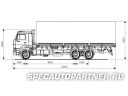 КАМАЗ-65117 бортовой 6x4 Фото № 1