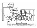 Hitachi LX110-7 погрузчик фронтальный Фото № 2